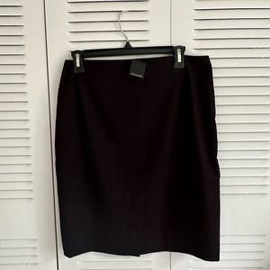 NWT NEW TAHARI women's black skirt size 10